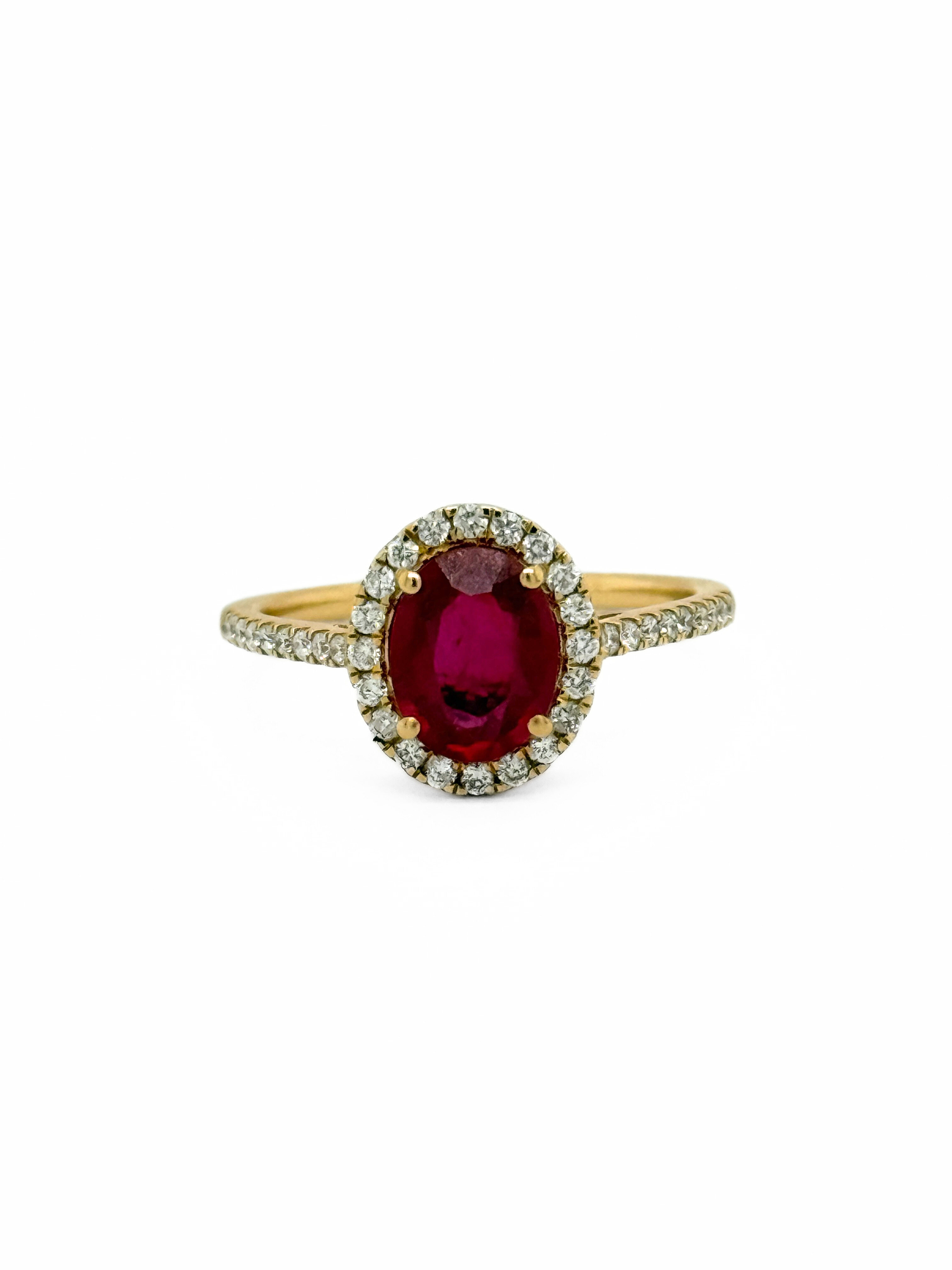 RUBY LADY'S RING-R10146
